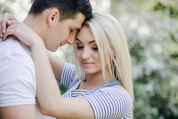 Fototapeta premium couple in nature