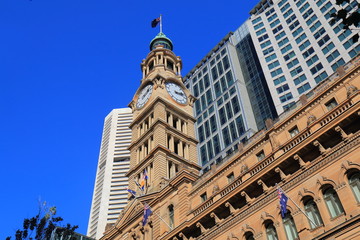 Fototapeta na wymiar Historical GPO building Sydney Australia