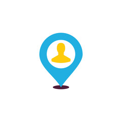 Pin User Icon Design