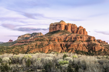 Red Rocks Sedona Sundown - Arizona