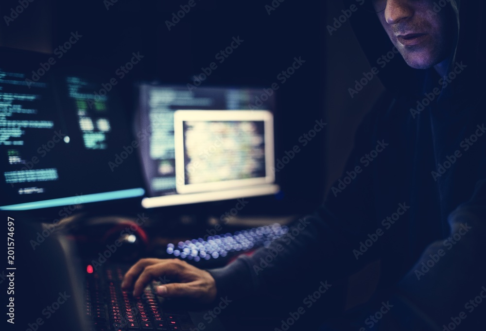 Aufkleber diverse computer hacking shoot