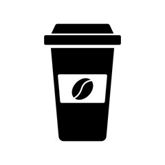 disposable coffee cup icon