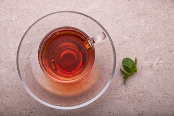 tea drink invigorating morning Breakfast fragrant lamb mint