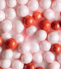 Red and white millet on easter