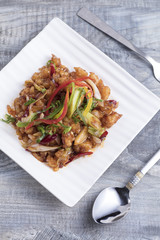 Crispy Chilli Prawns