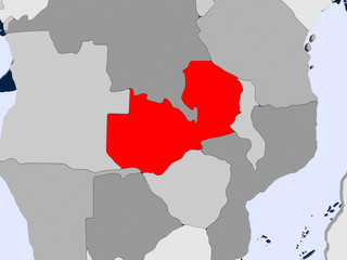 Map of Zambia