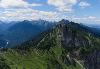 Obraz premium Alpenblick vom Teufelstättkopf