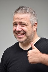Fototapeta premium Male With Thumbs Up