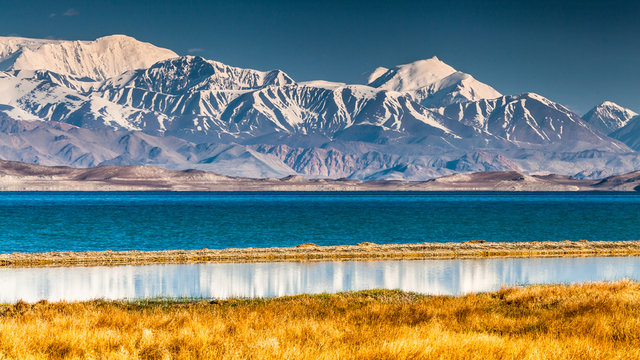 Nice view of Pamir in Tajikistan