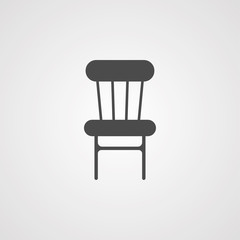 Chair vector icon