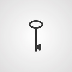 Key vector icon