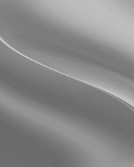 Abstract grey and white color tone wavy lines background.