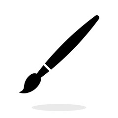 Paint brush vector icon