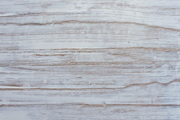 Plakat White painted wood board background 