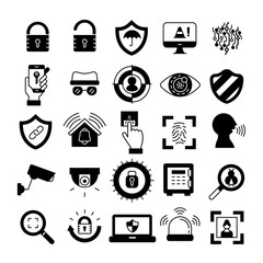 Security and Protection Icon set