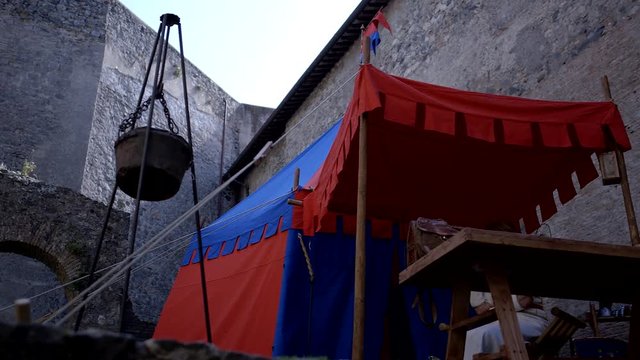 Accampamento medievale