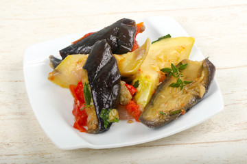Steamed vegetables