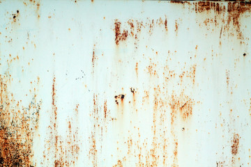 Grungy rusted metal surface.
