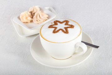 Cappuccino coffee