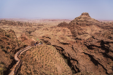 Pingshan Lake Grand Canyon，Zhangye
