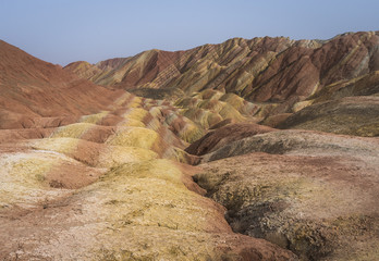 Danxia landform, Zhangye