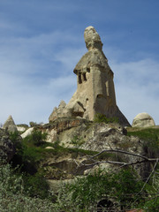 Tall Rock Formation in G&ouml;reme, Cappadocia