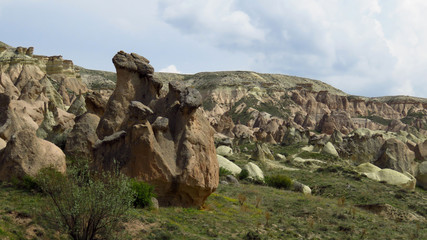 Volcanic Rock Formations in Devrent, Imaginary Valley, Cappadocia