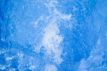 Beautiful swimming pool blue water background, spa and jacuzzi water detail with bubbles, holiday and relaxing symbol and concept, amazing blue color  - obrazy, fototapety, plakaty