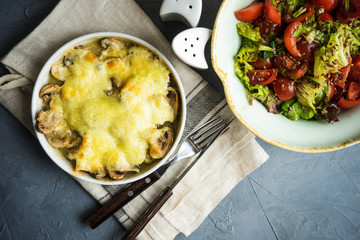 Organic food concept