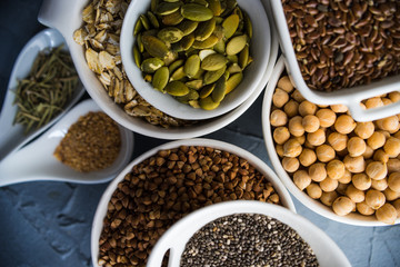 Organic food concept