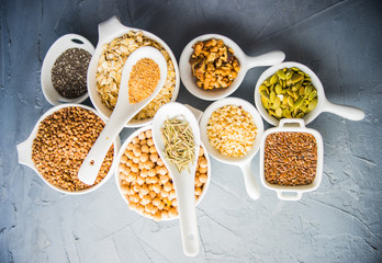 Organic food concept