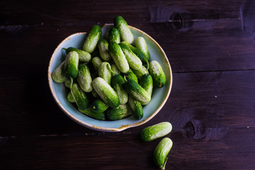 Organic food concept