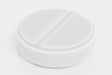 Realistic 3D Render of Pill (Medicine)