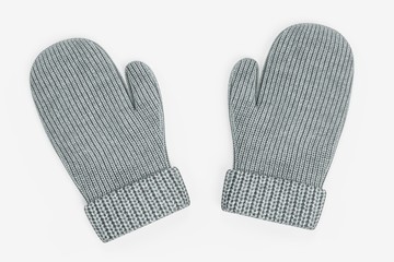 Realistic 3D Render of Winter Gloves