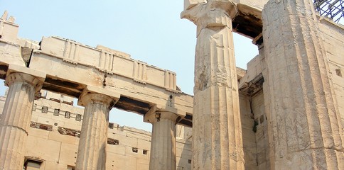 Column of the Acropolis of Athens
