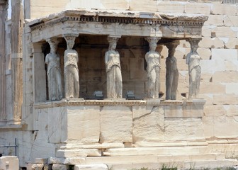 Obraz premium Erechtheion, Acropolis of Athens, Greece
