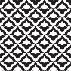 Retro pattrn in black and white