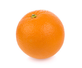 fresh orange isolated on white background