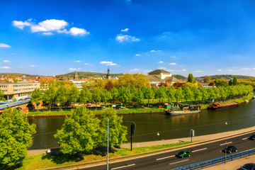 Saarbrücken Innenstadt & Stadtautobahn A620