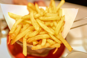 frites croustillantes