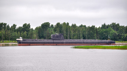 An old Soviet submarine.