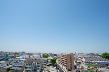 Fototapeta na wymiar 吹田　都市風景