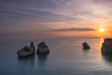 Fototapeta premium Torre dell'orso sunrise landscape