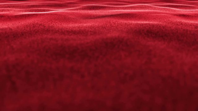 Red Carpet, Textile Animation Carpet Background, Rendering, Loop, 4k
