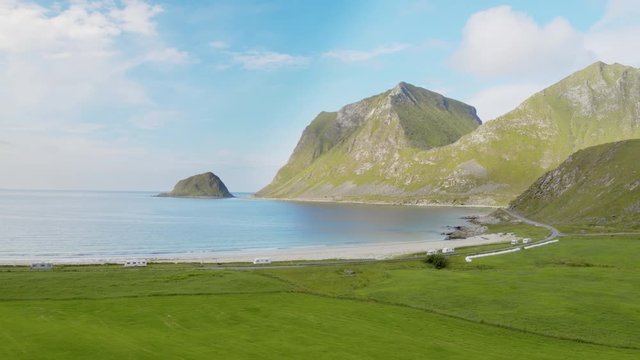 Haukland beach, Lofoten, Norway