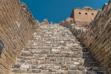 Fototapeta na wymiar great wall stairs