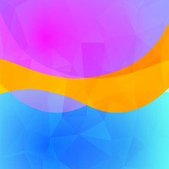 Colorful abstract bright blurred background in vibrant colors. Decorative design texture.