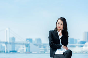 女性 代後半 30代前半 ビジネスイメージ Wall Mural Chachamal 女性 代後半 30代前半 ビジネスイメージ Wall Mural Chachamal