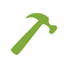 Hammer icon. Vector Illustration