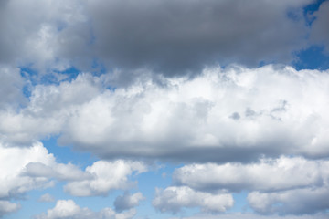 blue sky with cloud
